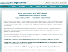 Tablet Screenshot of ehealingsolutions.com